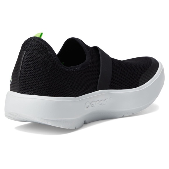 ๐ OOFOS Womenโs Black/White Mesh ๐ - Picture 3 of 15